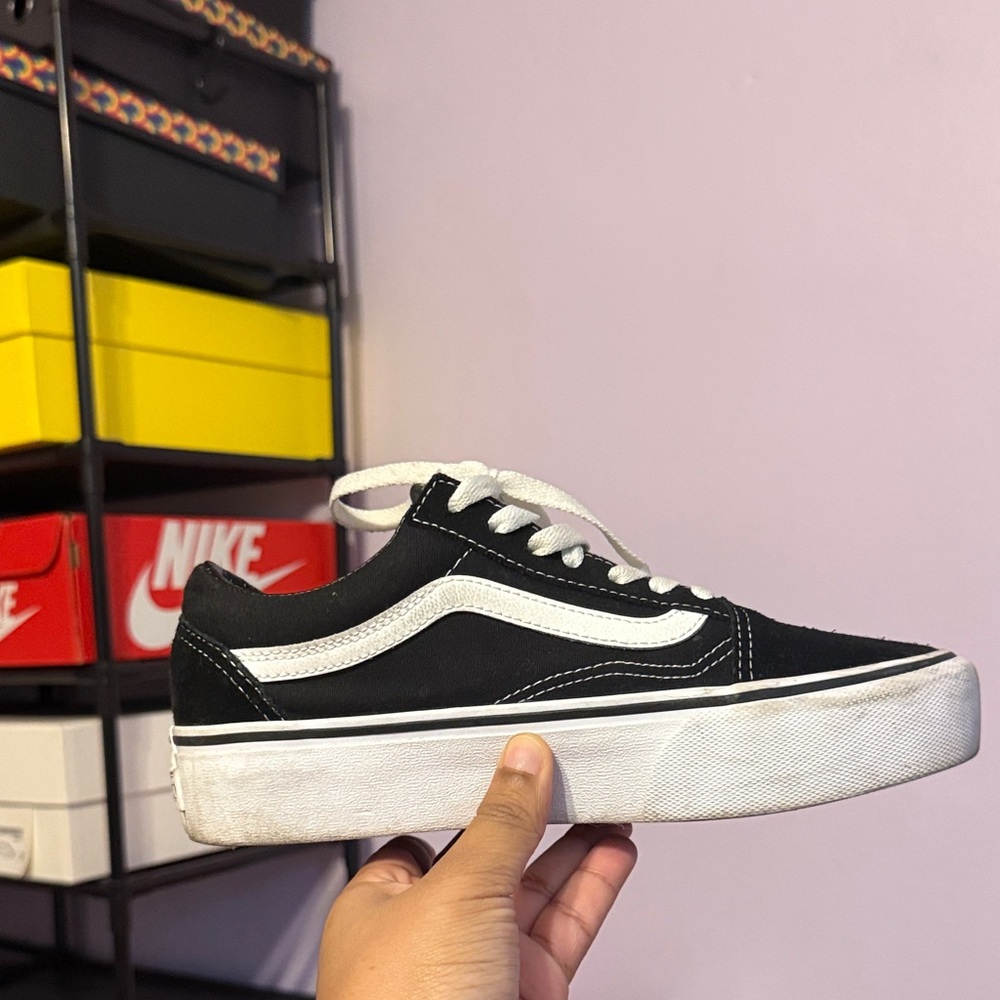 Vans Black and White Women's Sneakers